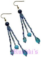 Glass Beaded Earring - click here for large view